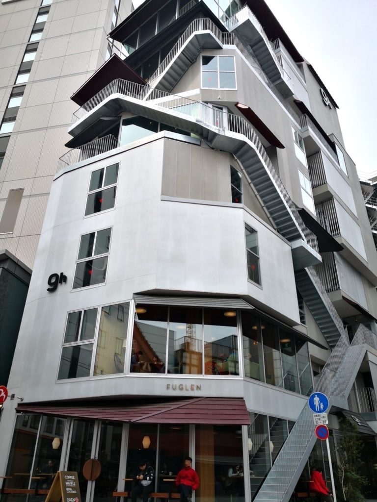 ナインアワーズ浅草の建物の様子